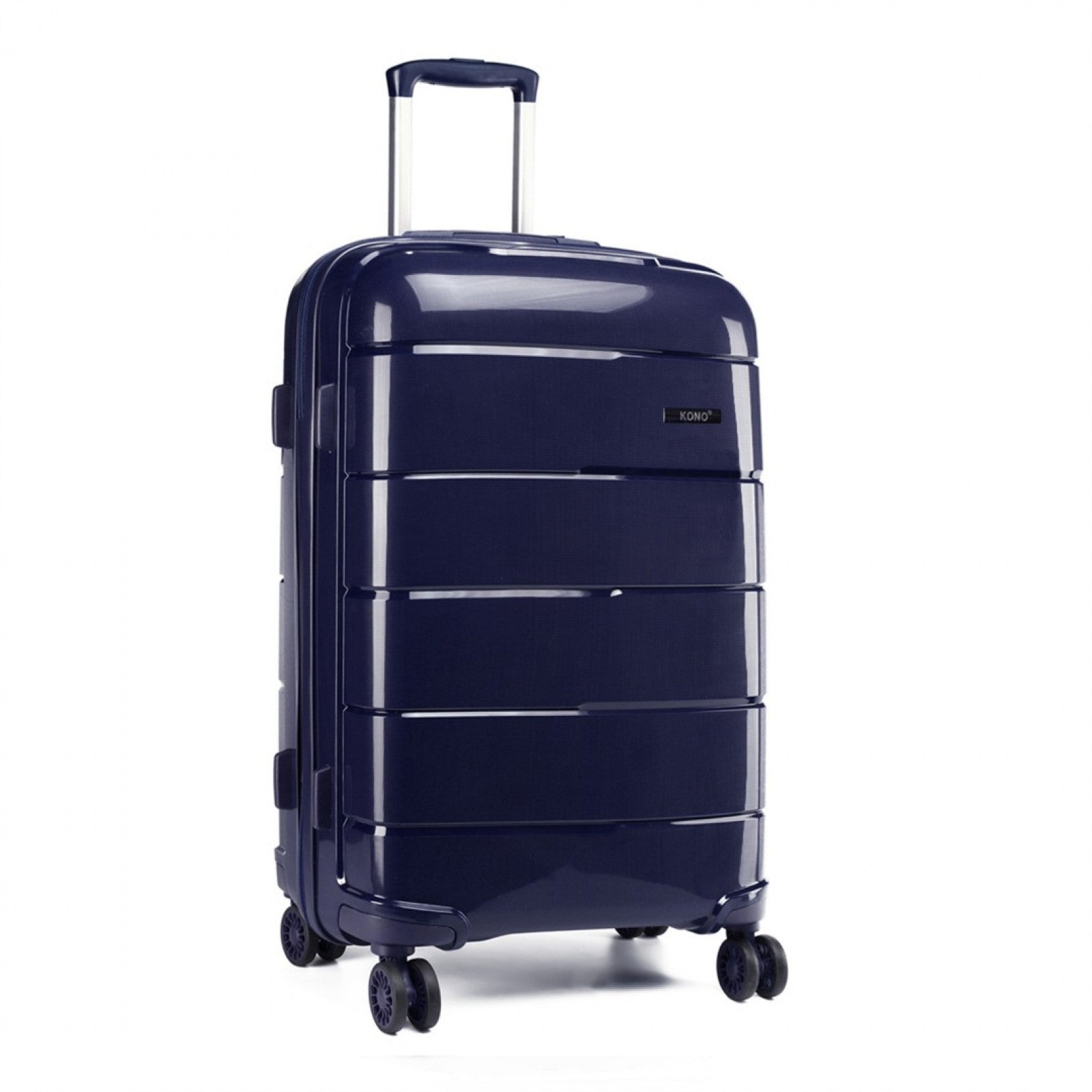 Kono Hard Shell PP Suitcase (K1997L) - Navy