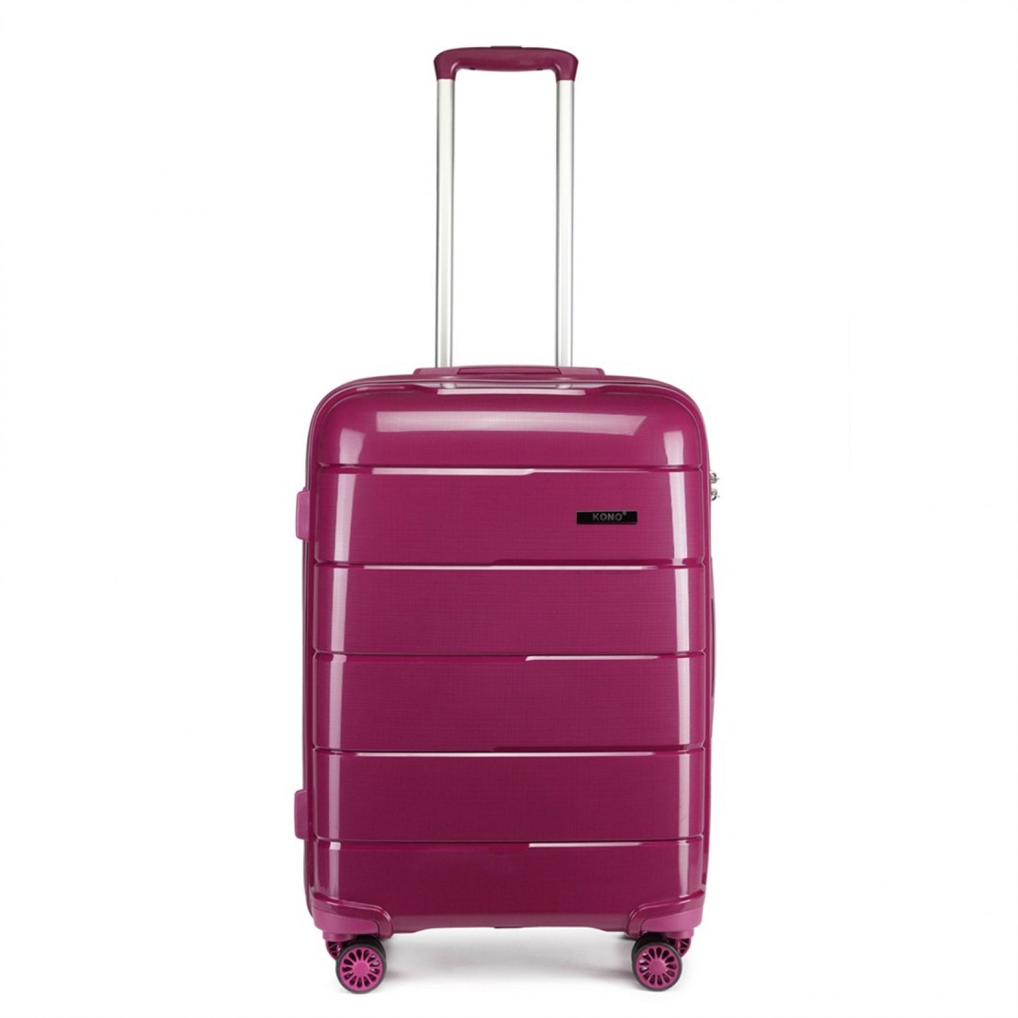Kono Hard Shell PP Suitcase (K1997L) - Purple