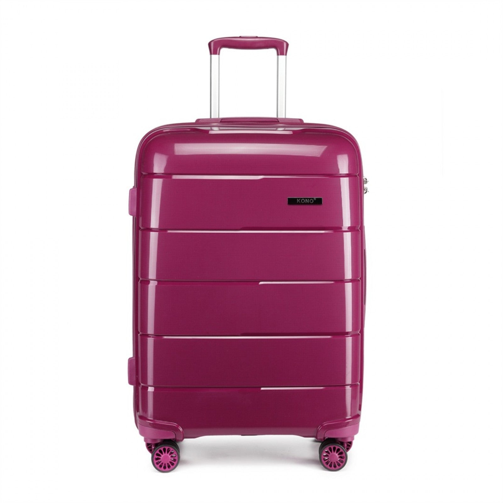 Kono Hard Shell PP Suitcase (K1997L) - Purple