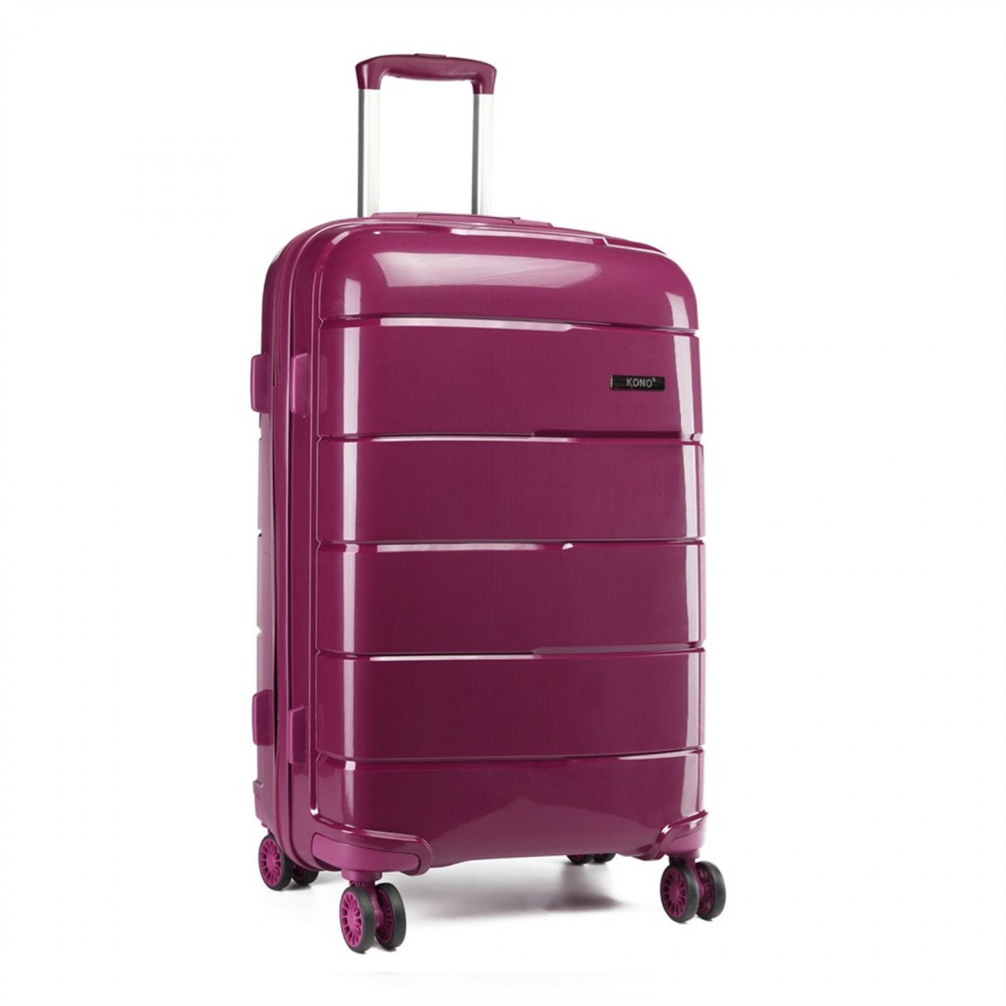 Kono Hard Shell PP Suitcase (K1997L) - Purple