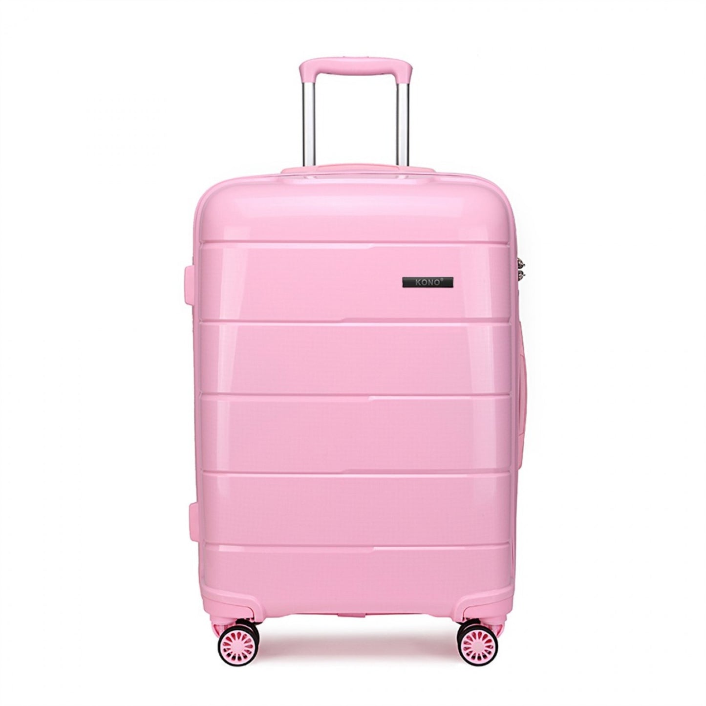 Kono Hard Shell PP Suitcase (K1997L) - Pink