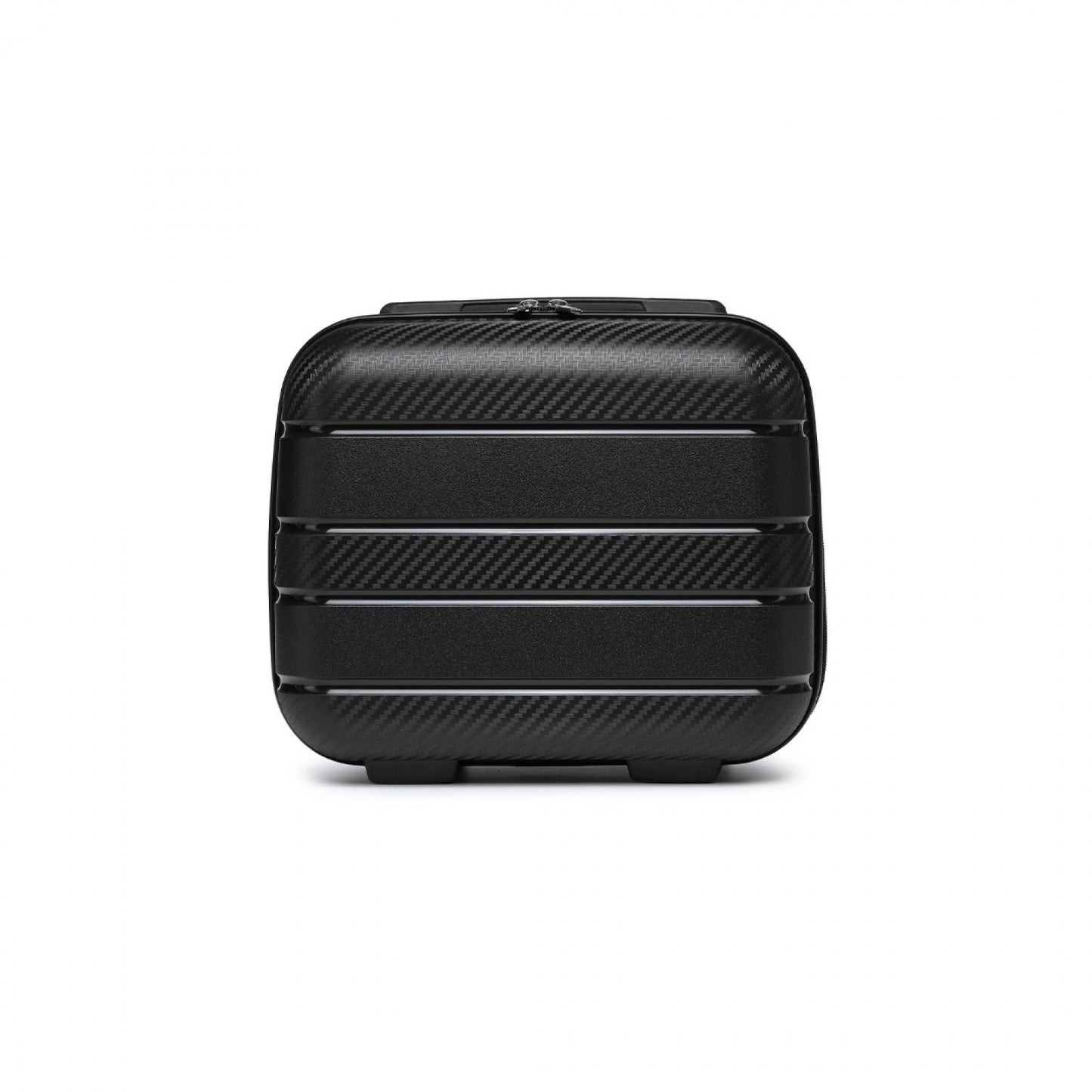 Kono Multi Texture Hard Shell PP Vanity Case Classic Collection (K2091L) - Black