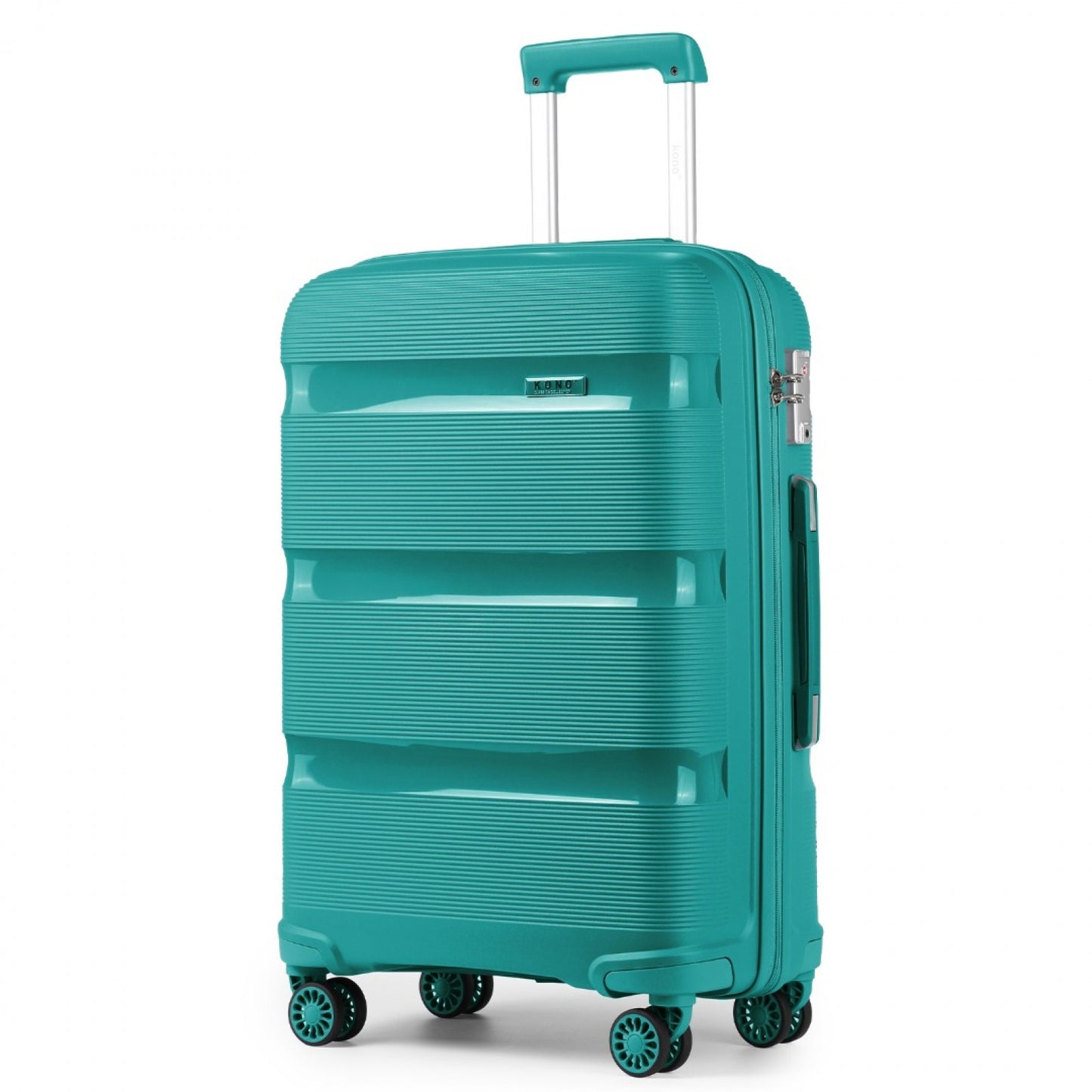 Kono Bright Hard Shell PP Suitcase In (K2092L) - Blue/Green