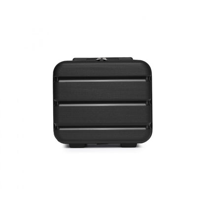 Kono Bright Hard Shell PP Vanity Case (K2092L) - Black