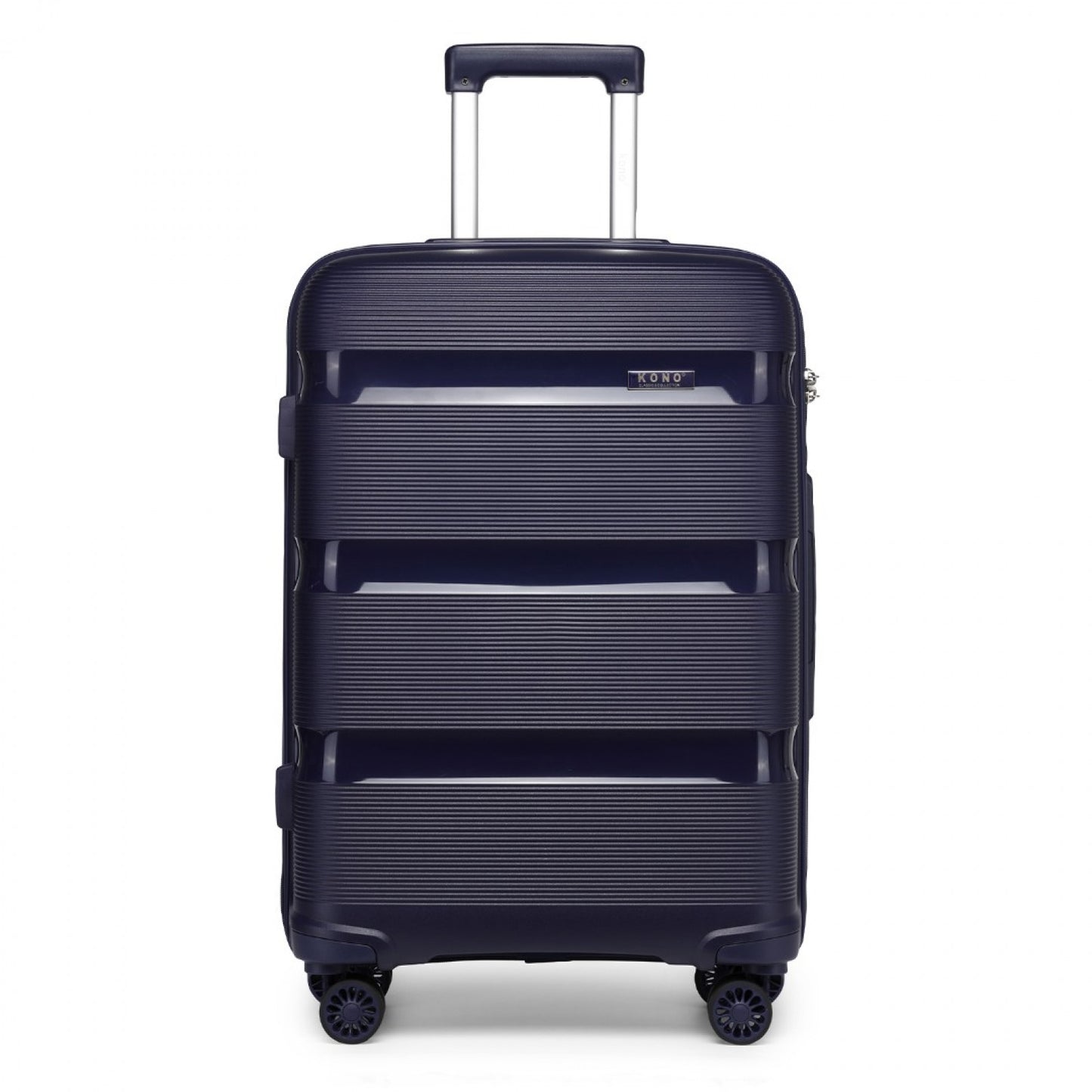 Kono Bright Hard Shell PP Suitcase In (K2092L) - Navy