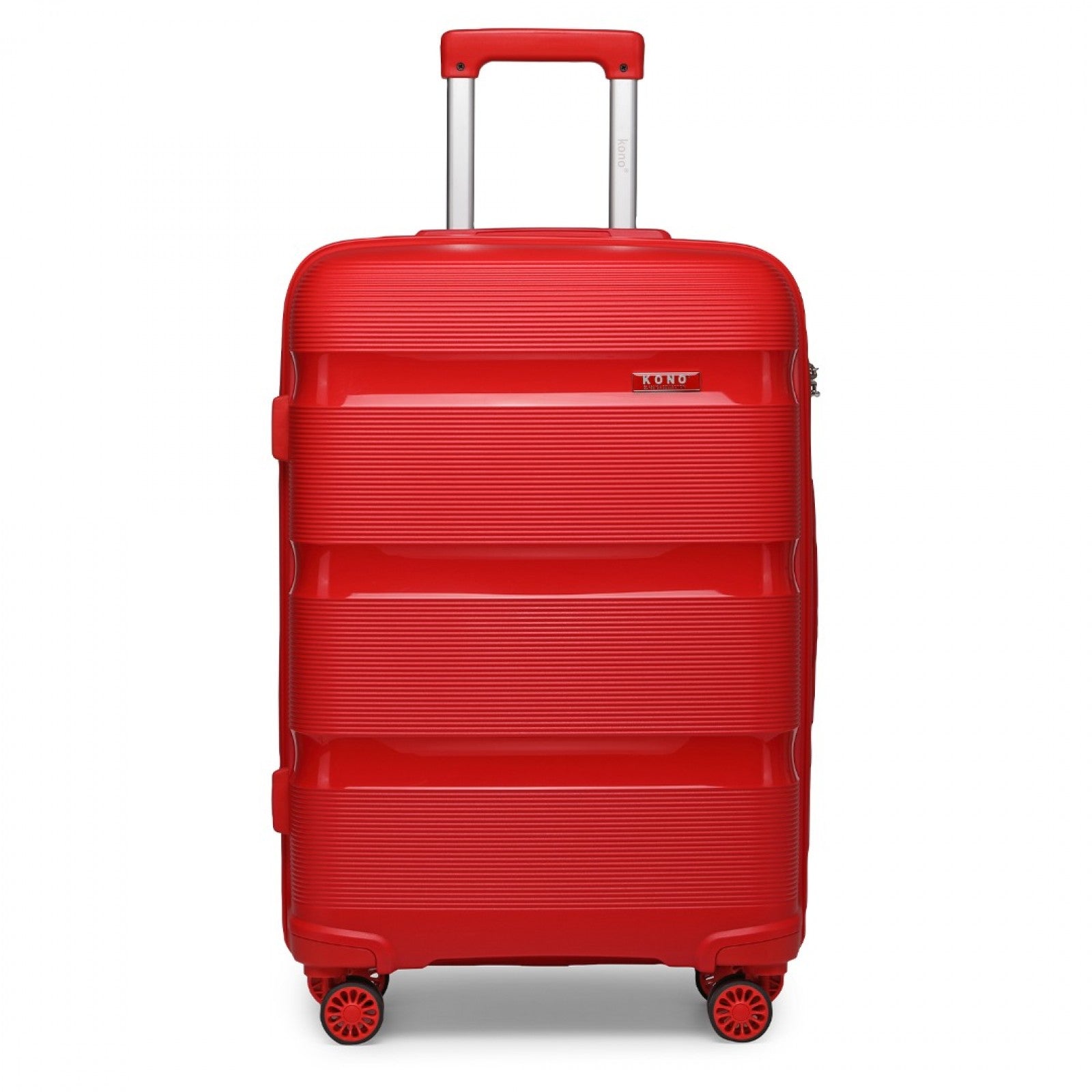Kono Bright Hard Shell PP Suitcase In (K2092L) - Red