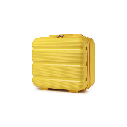 Kono Bright Hard Shell PP Vanity Case (K2092L) - Yellow