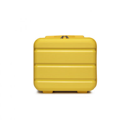 Kono Bright Hard Shell PP Vanity Case (K2092L) - Yellow