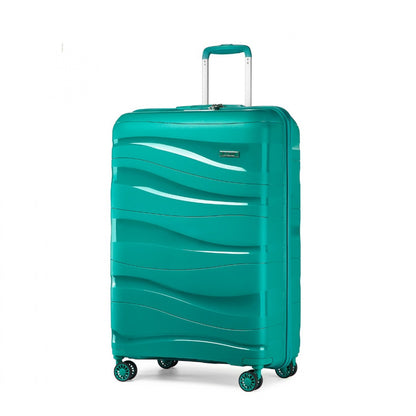 Kono Lightweight Polypropylene Hard Shell Suitcase With TSA Lock (K2094L)