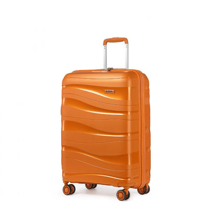 Kono Lightweight Polypropylene Hard Shell Suitcase With TSA Lock (K2094L)