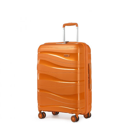 Kono Lightweight Polypropylene Hard Shell Suitcase With TSA Lock (K2094L)