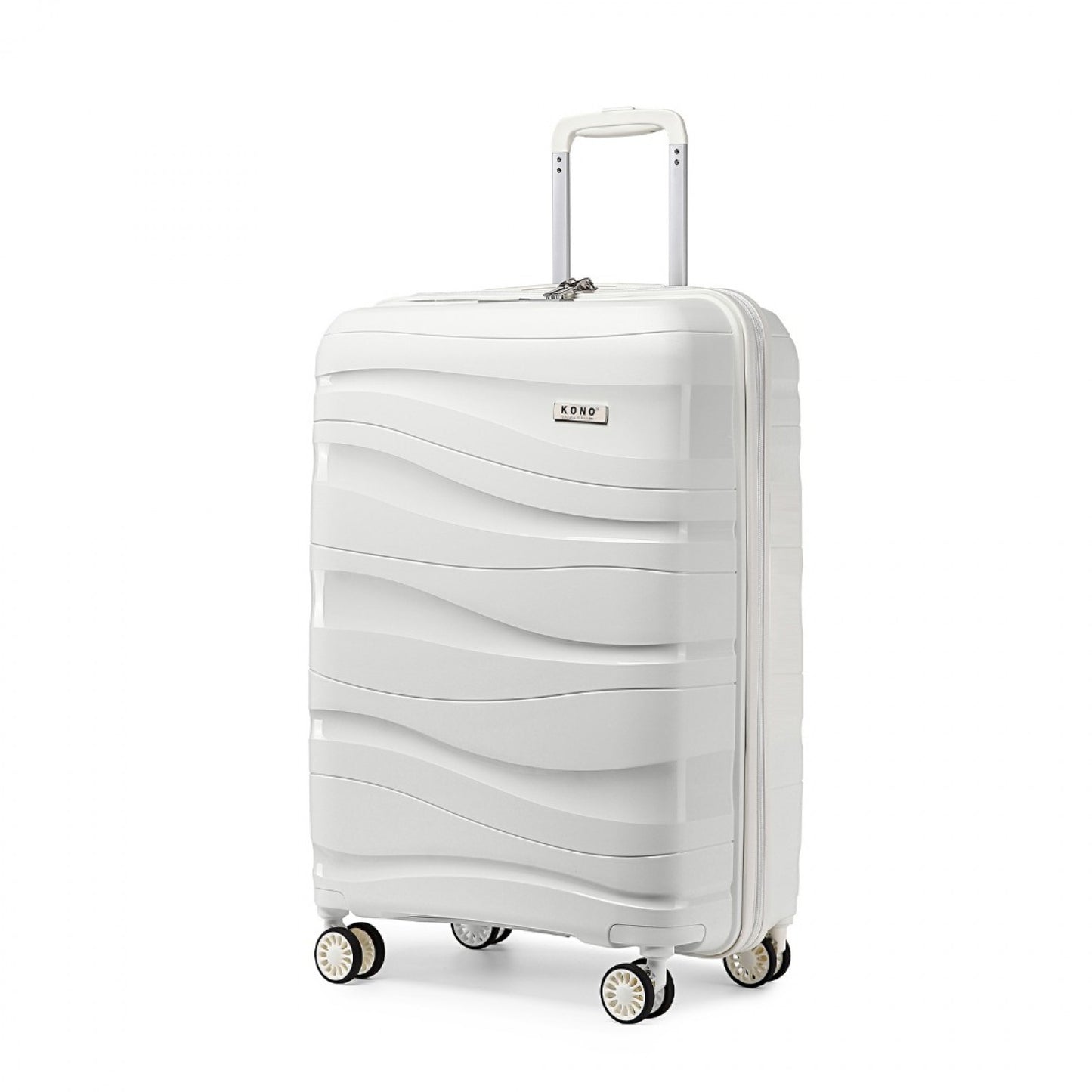 Kono Lightweight Polypropylene Hard Shell Suitcase With TSA Lock (K2094L)