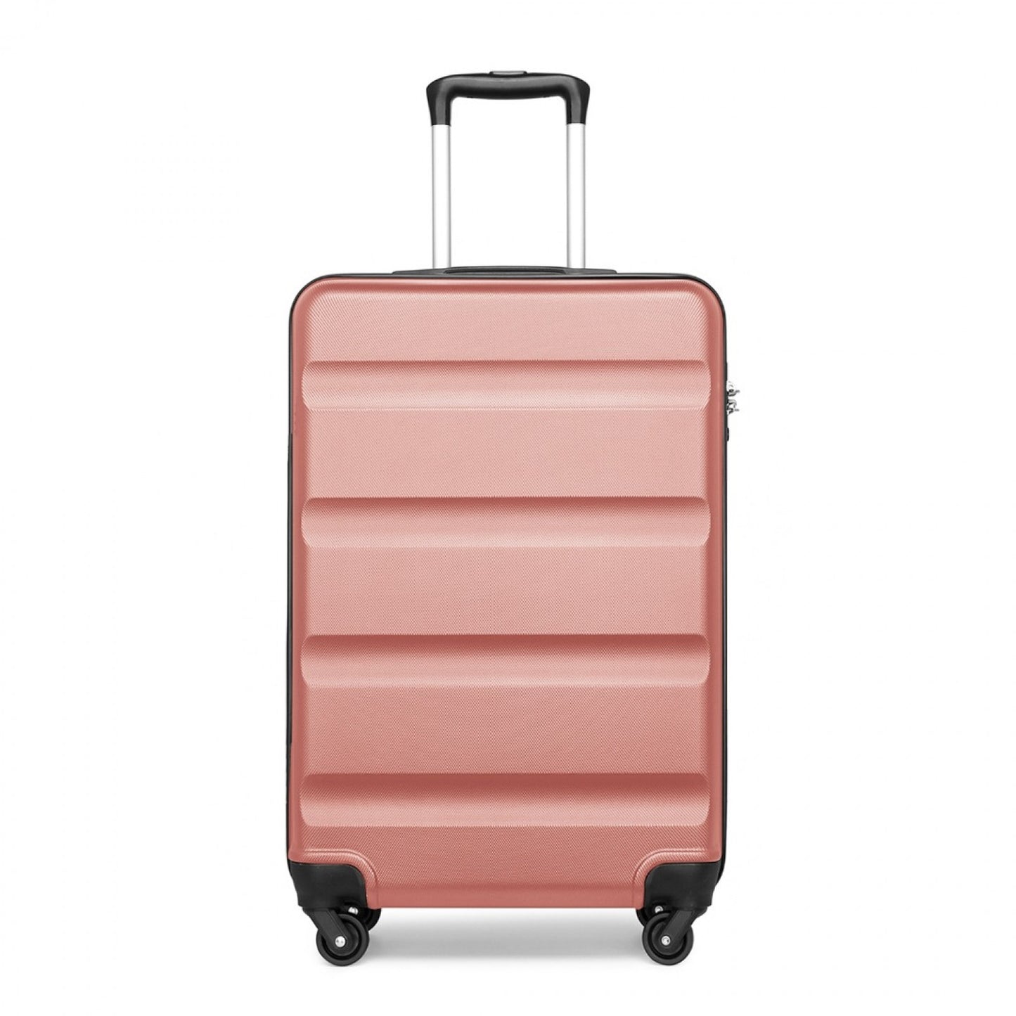 Kono Suitcase Streamlined Lightweight ABS Hardshell with Secure TSA Lock (K2191L) - Nude