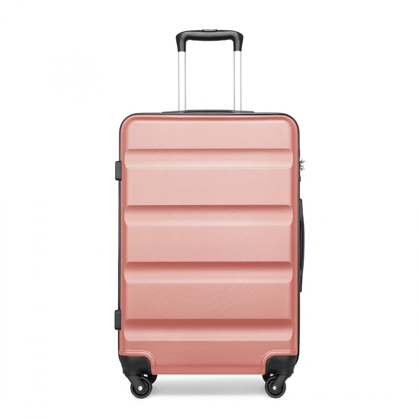 Kono Suitcase Streamlined Lightweight ABS Hardshell with Secure TSA Lock (K2191L) - Nude