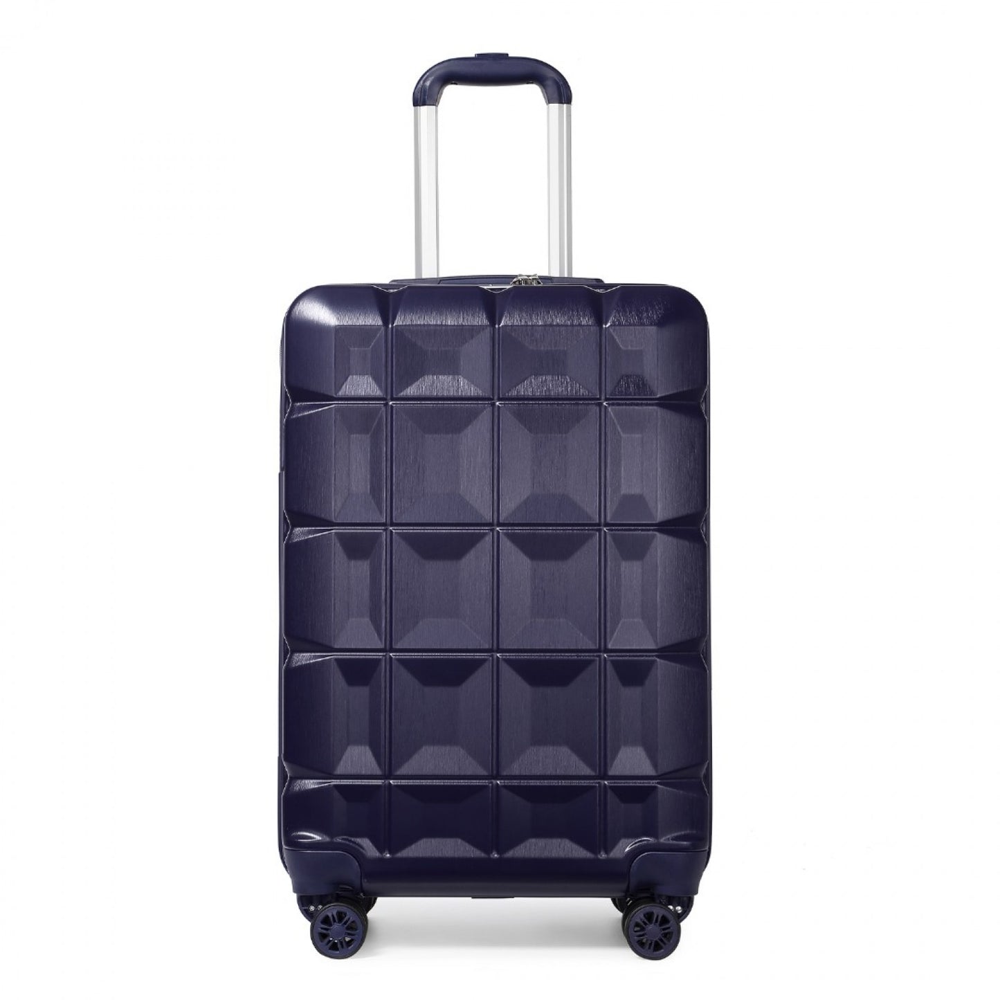 Kono Lightweight Hard Shell ABS Luggage Cabin Suitcase With TSA Lock (K2292L) - Navy