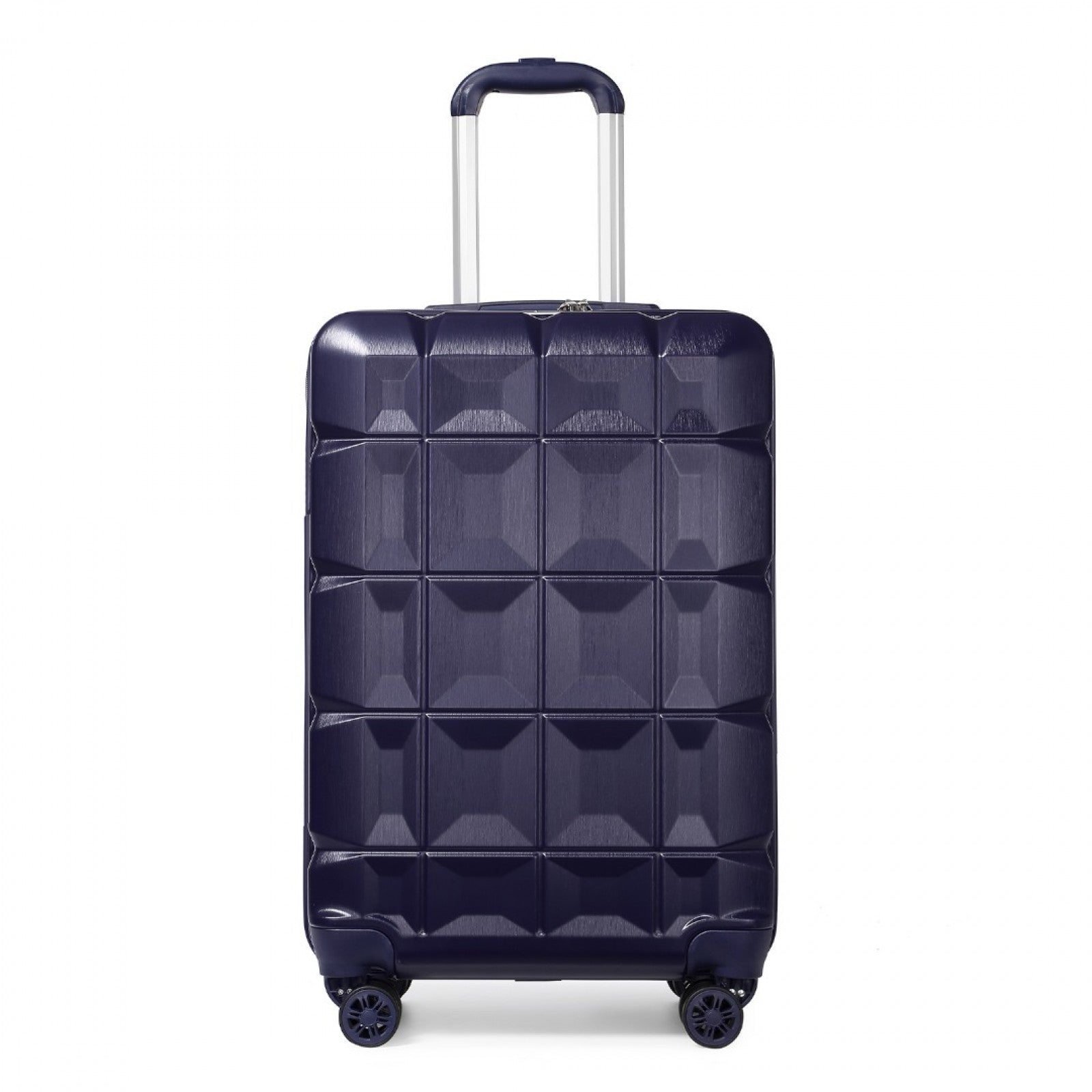 Kono Lightweight Hard Shell ABS Luggage Cabin Suitcase With TSA Lock (K2292L) - Navy
