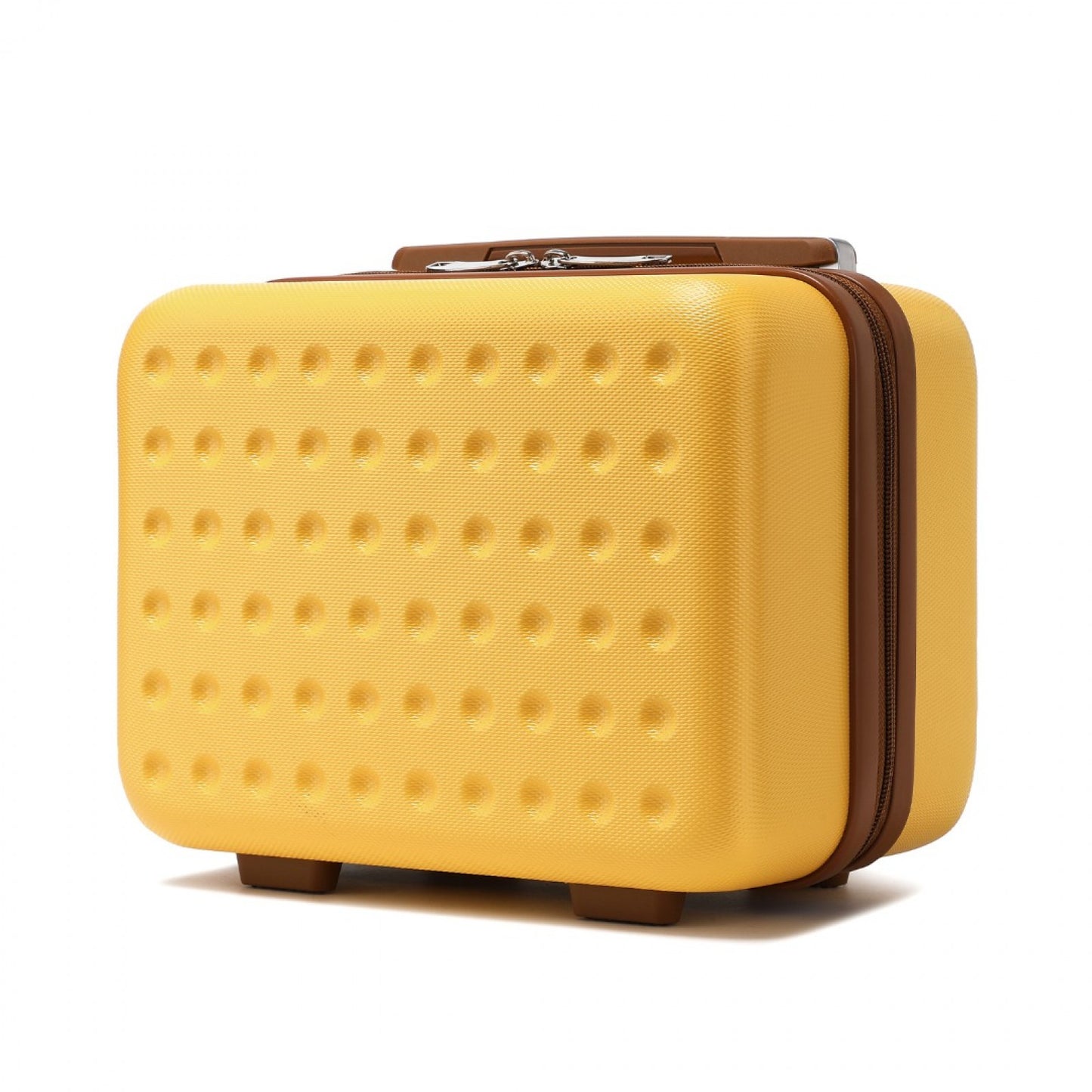 Kono Special Hard Shell ABS Vanity Case (K2394L) - Yellow