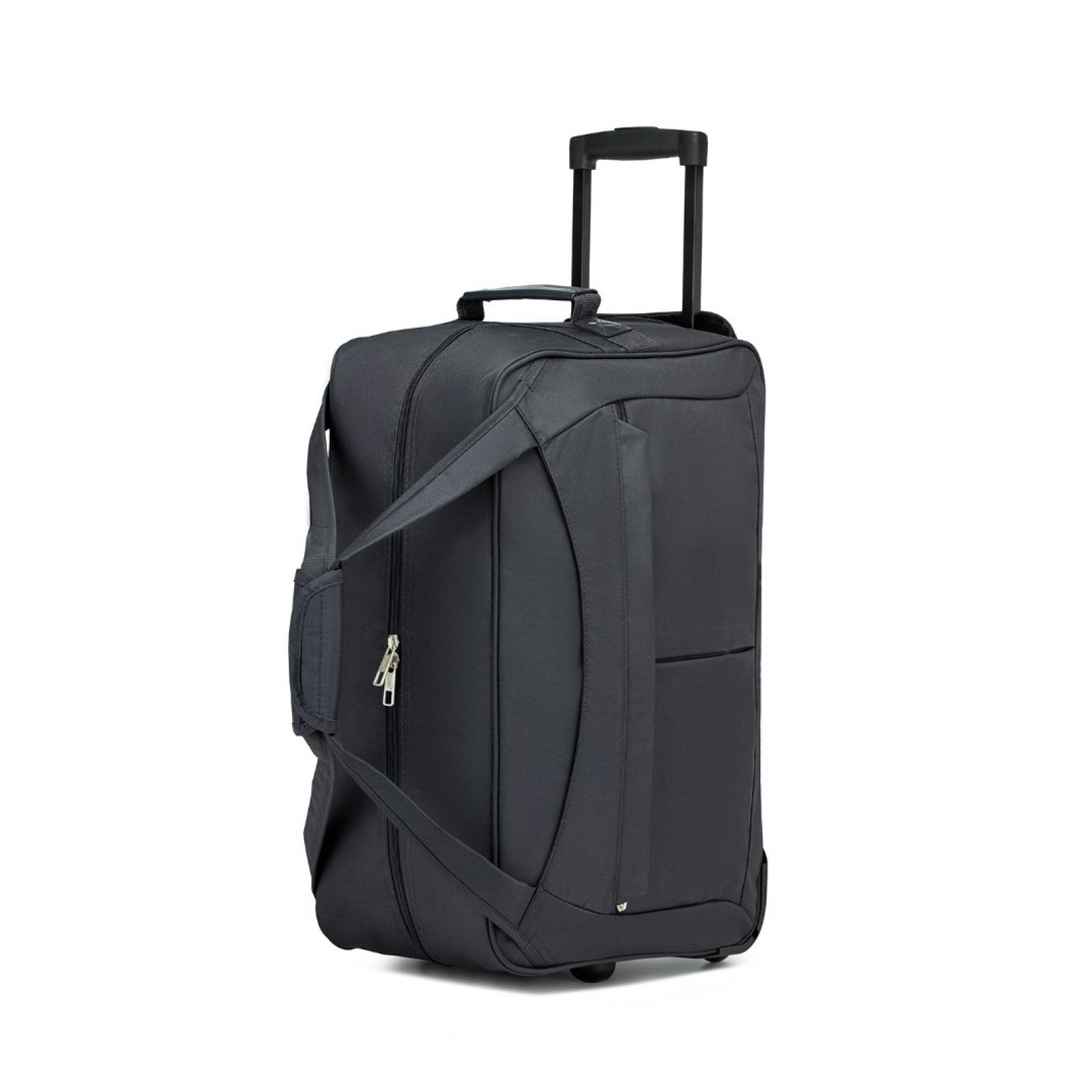 Kono Durable Folding Travel Trolley Bag with Enhanced Features and Multi Compartment (KSK2489) - Grey