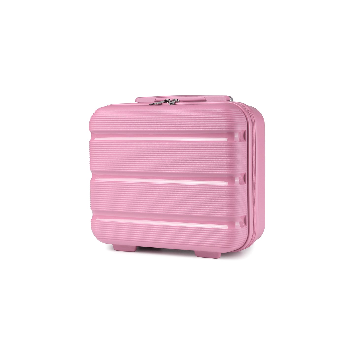 Kono PP Hardshell Lightweight Vanity Case for Travel & Daily Use (KSK2492) - Pink