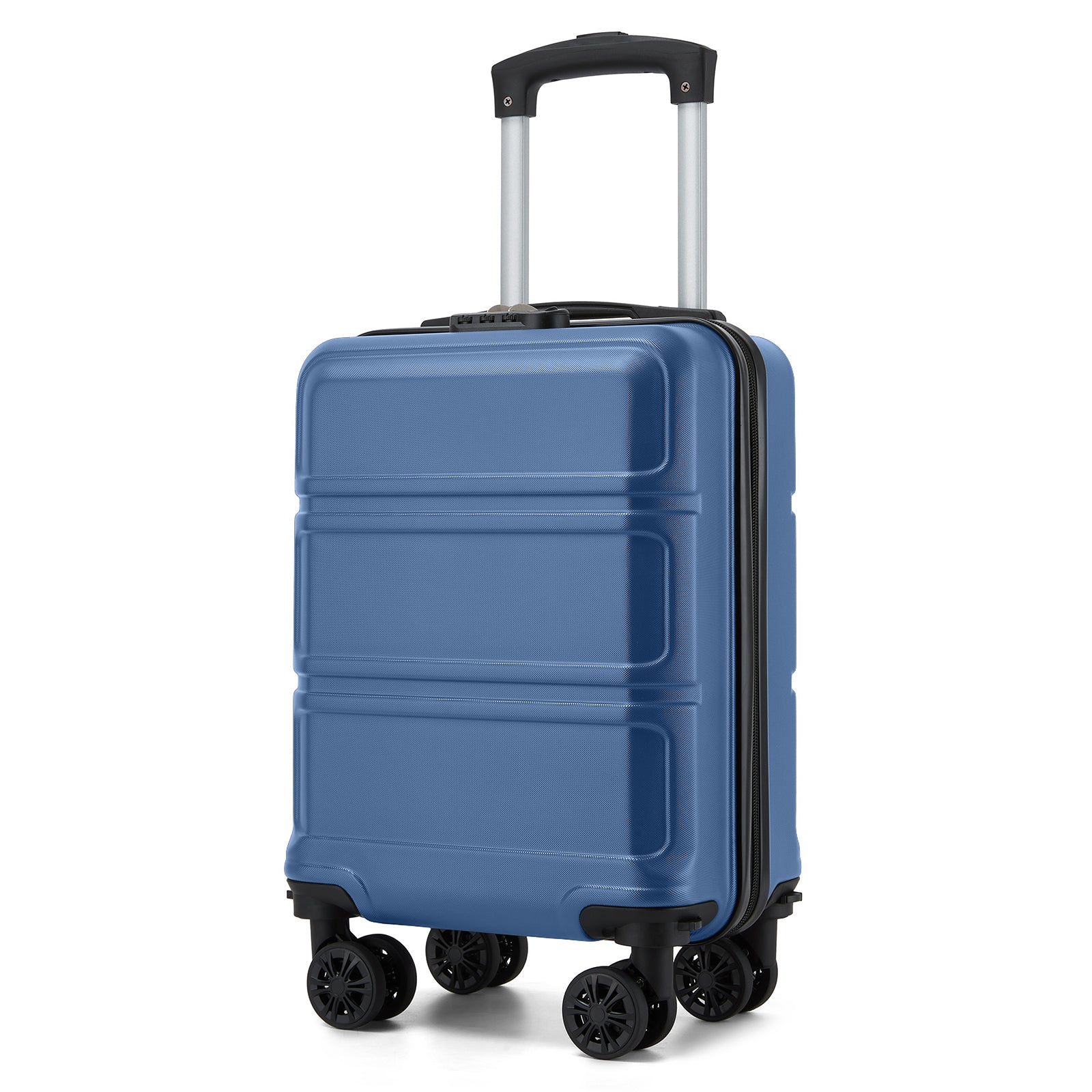 Lightweight Hard Shell Cabin Suitcase – Navy Carry-On Luggage | ShopLuggage.co.uk