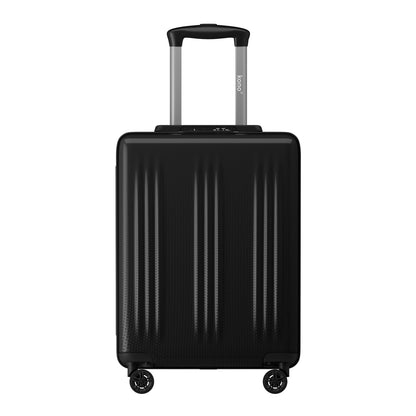 Kono Premium ABS+PC Hard Shell Cabin Suitcase with TSA Lock and Smooth 360° Silent Spinner Wheels (KSK2583) - Black