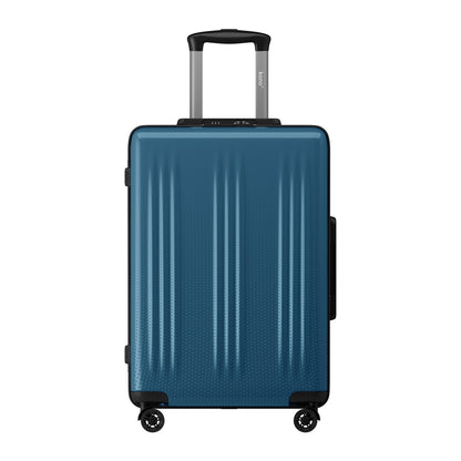 Kono Premium ABS+PC Hard Shell Cabin Suitcase with TSA Lock and Smooth 360° Silent Spinner Wheels (KSK2583) - Navy