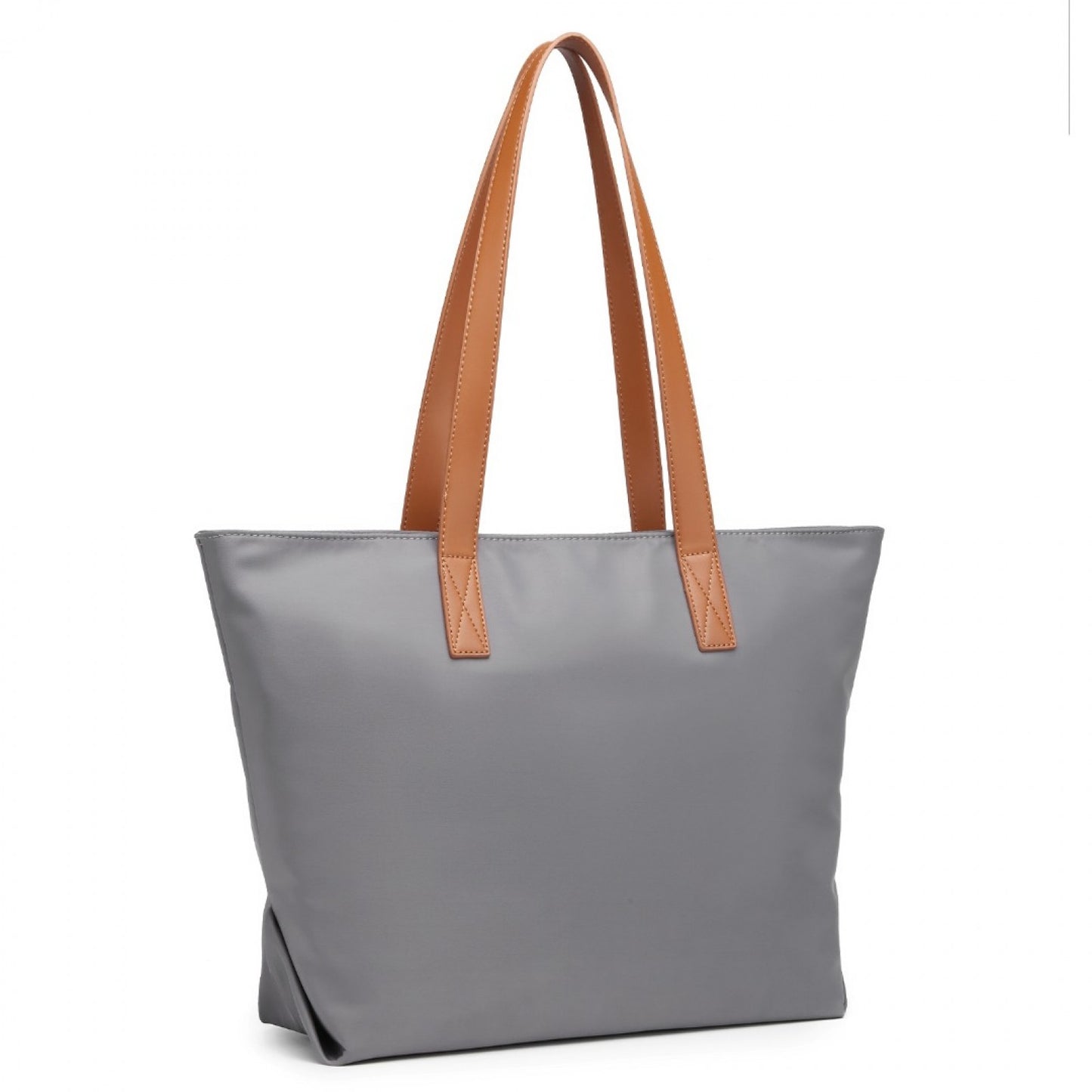 Miss Lulu Casual Waterproof Shopping Tote Bag (LH2240) - Grey