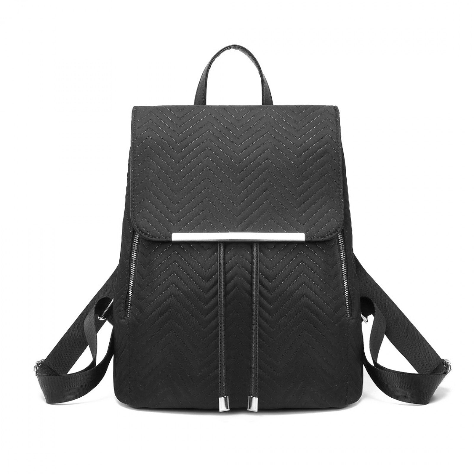 Miss Lulu Lightweight And Elegant Daily Backpack (LH2358) - Black