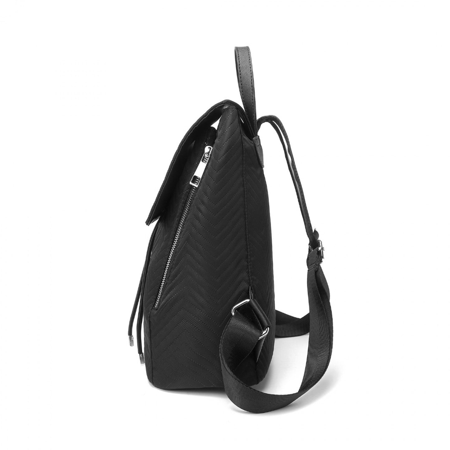 Miss Lulu Lightweight And Elegant Daily Backpack (LH2358) - Black