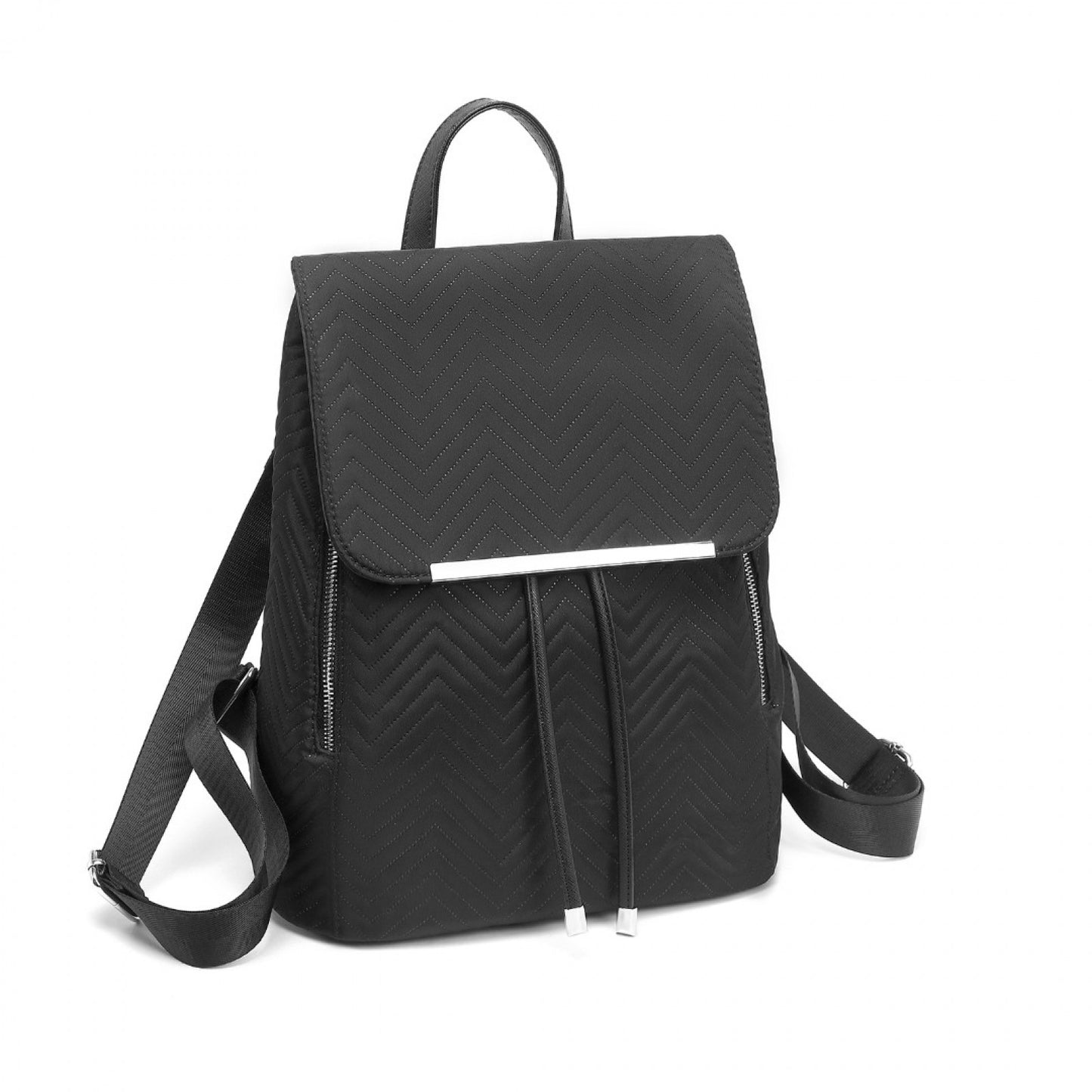 Miss Lulu Lightweight And Elegant Daily Backpack (LH2358) - Black