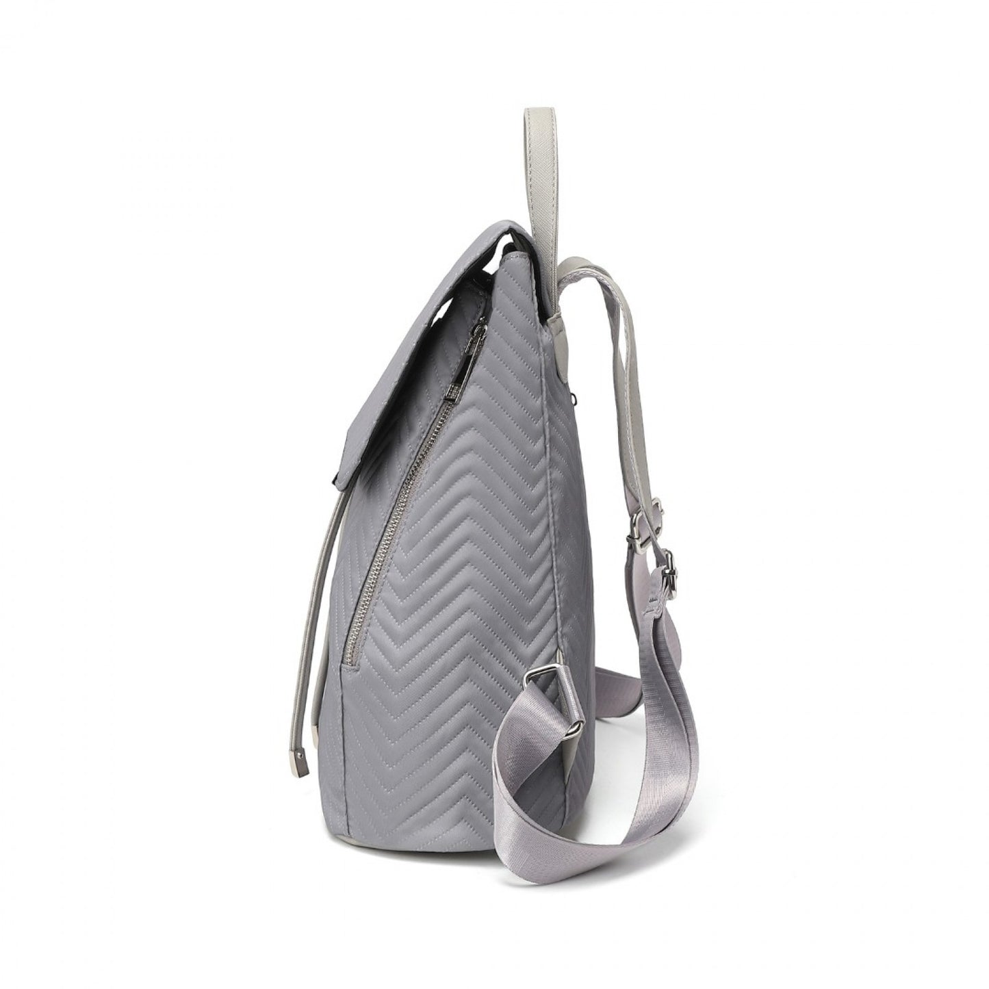 Miss Lulu Lightweight And Elegant Daily Backpack (LH2358) - Grey