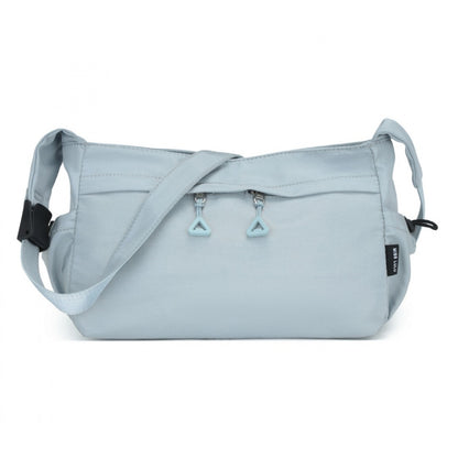 Miss Lulu Ultra-Light Water-Resistant Urban Casual Commuter Crossbody Bag (MSM2424) - Blue