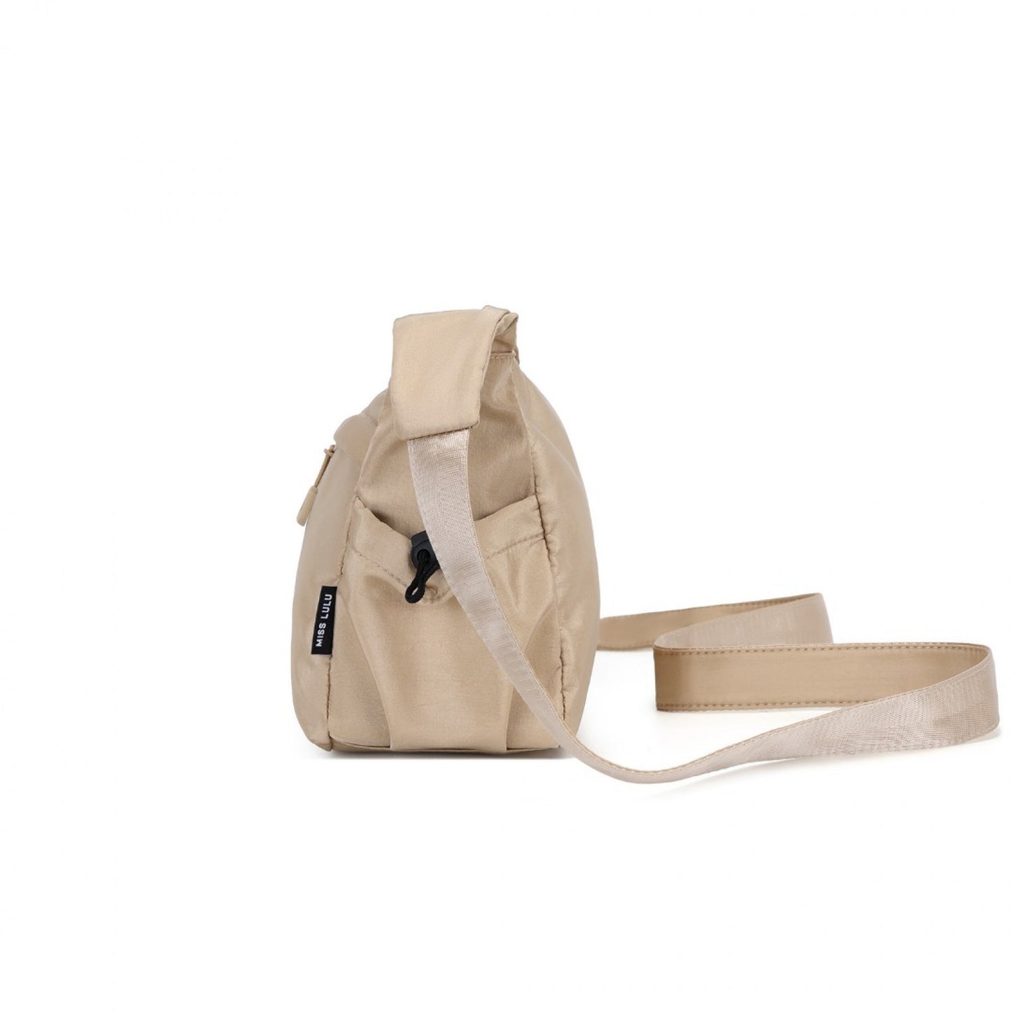 Miss Lulu Ultra-Light Water-Resistant Urban Casual Commuter Crossbody Bag (MSM2424) - Khaki