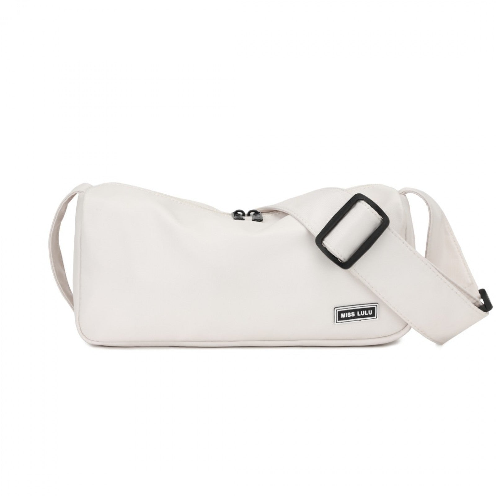 Miss Lulu Vintage Chic Lightweight Water-Resistant Crossbody Bag (MSM2425) - Beige