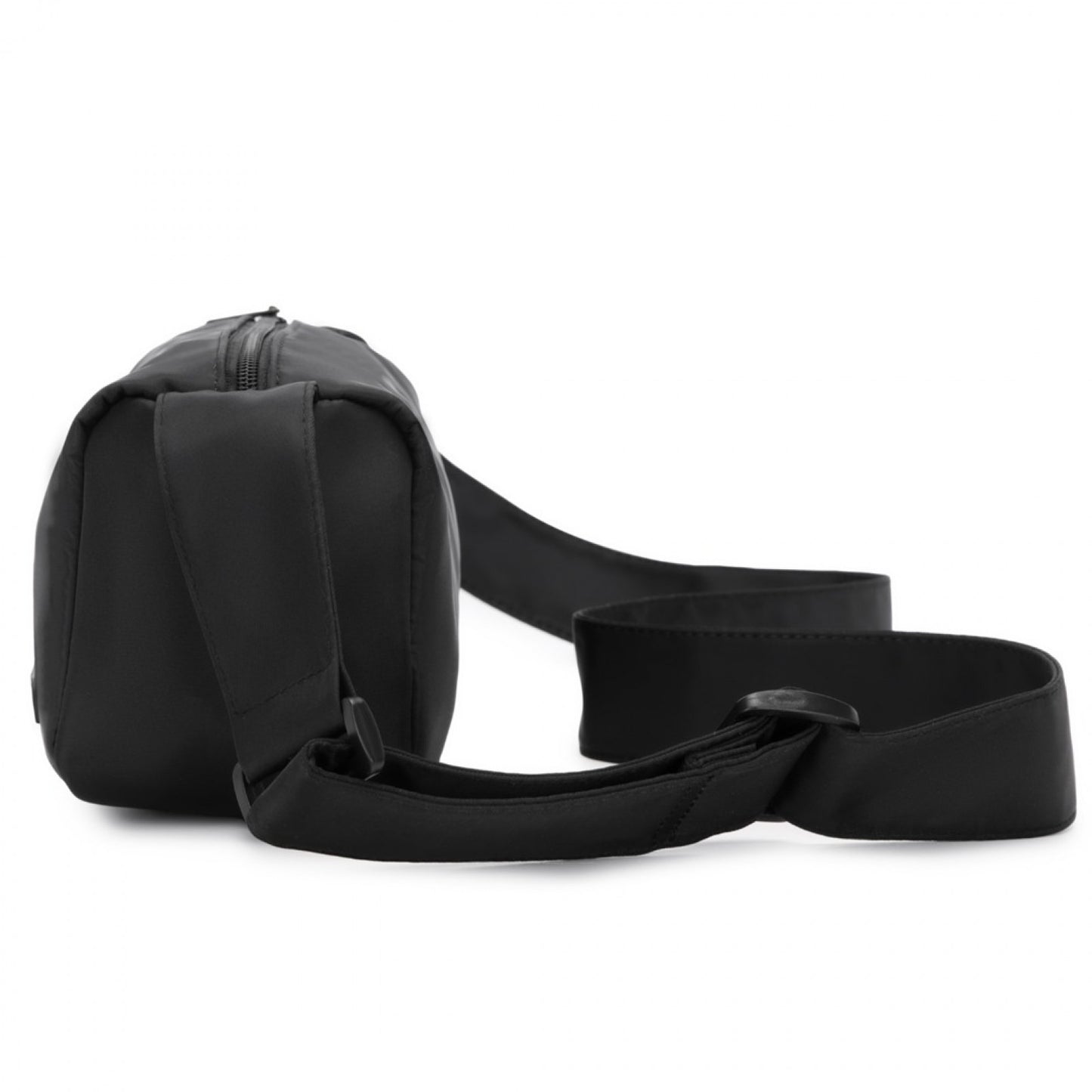 Miss Lulu Vintage Chic Lightweight Water-Resistant Crossbody Bag (MSM2425) - Black