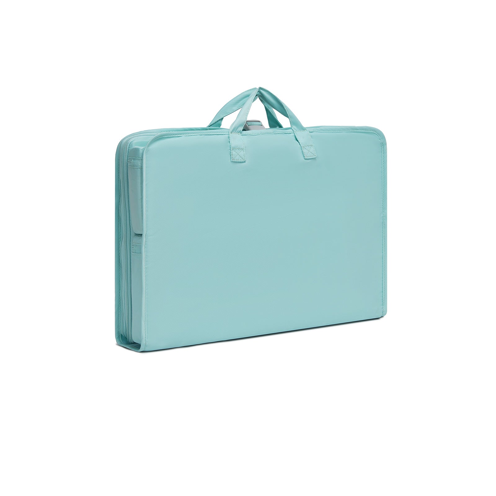 Kono 6-in-1 Hanging Travel Organiser Bag, Portable Foldable Packing Cubes Set with Trolley Sleeve (POK2523) - Blue