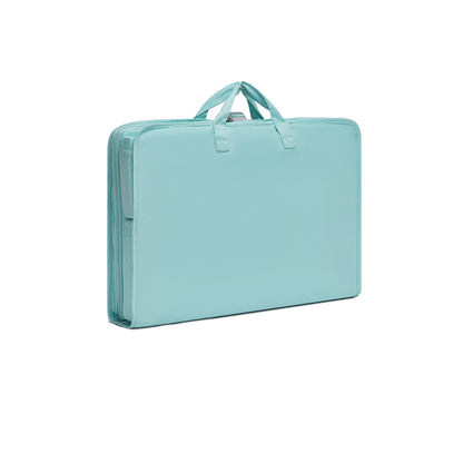 Kono 6-in-1 Hanging Travel Organiser Bag, Portable Foldable Packing Cubes Set with Trolley Sleeve (POK2523) - Blue