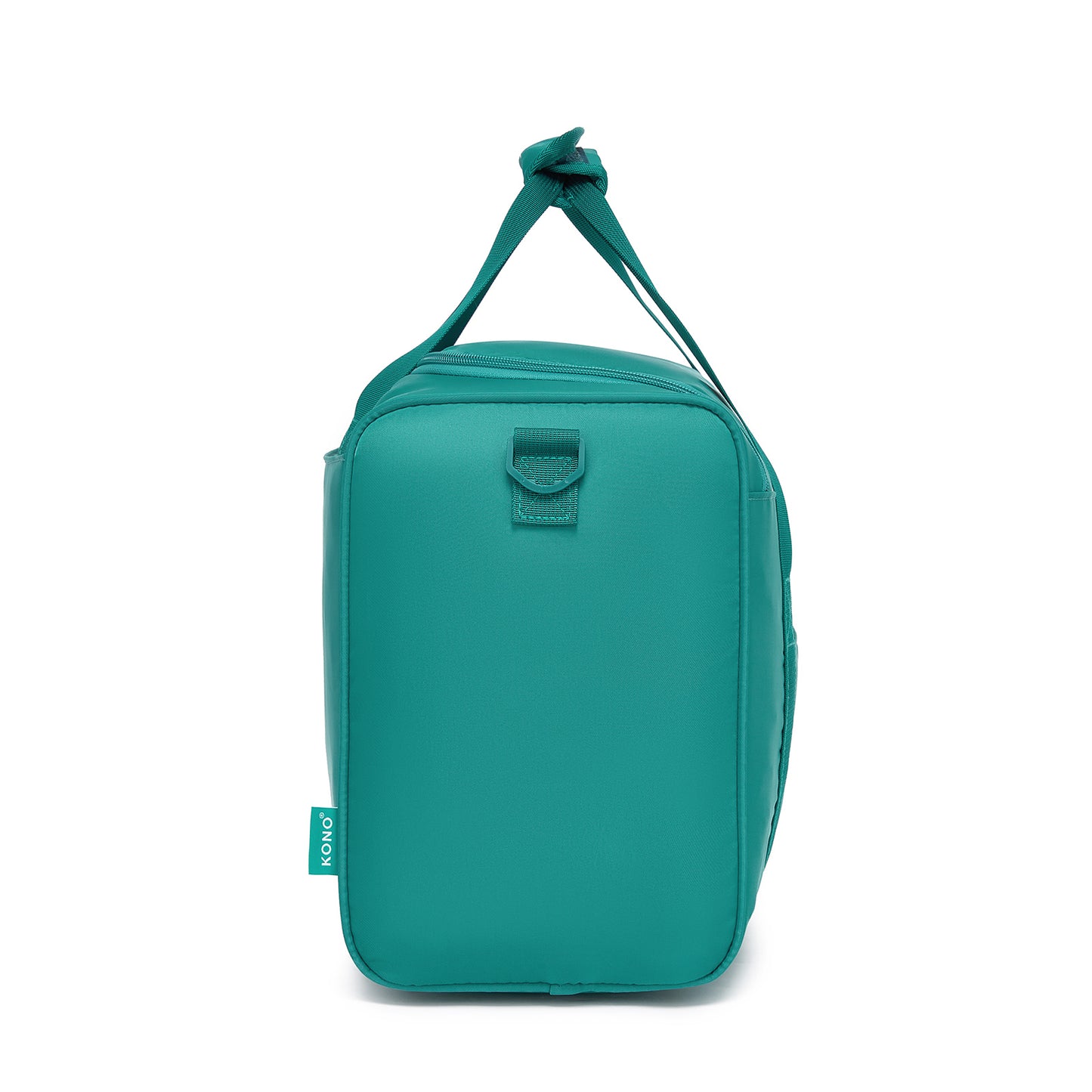 Kono Compact and Lightweight 40×30×20 Personal-Item Travel Bag - U-Zip Wide Opening And Trolley Sleeve (TVK2521) - Blue & Green