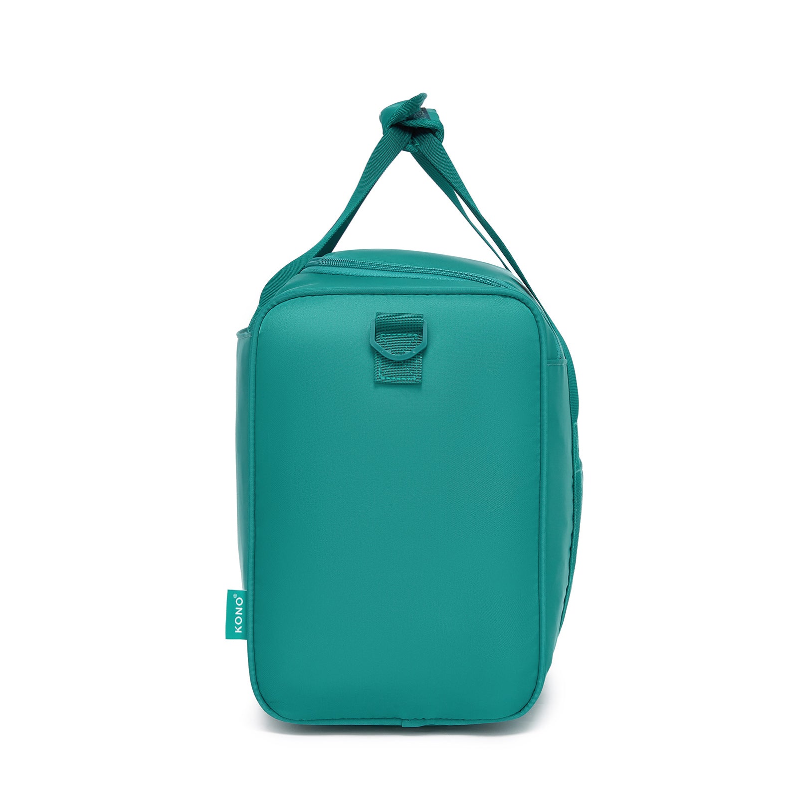 Kono Compact and Lightweight 40×30×20 Personal-Item Travel Bag - U-Zip Wide Opening And Trolley Sleeve (TVK2521) - Blue & Green