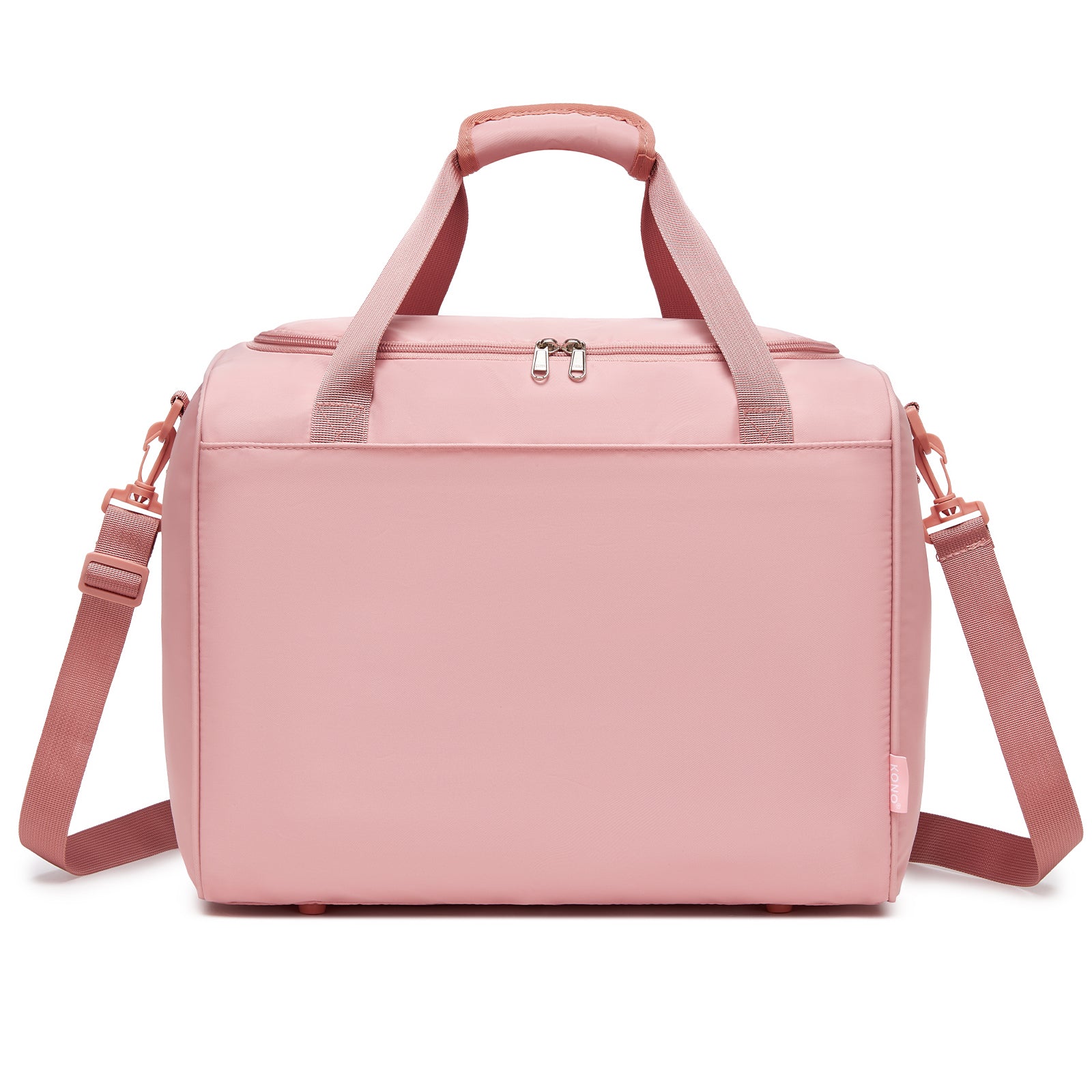 Kono Compact and Lightweight 40×30×20 Personal-Item Travel Bag - U-Zip Wide Opening And Trolley Sleeve (TVK2521) - Nude