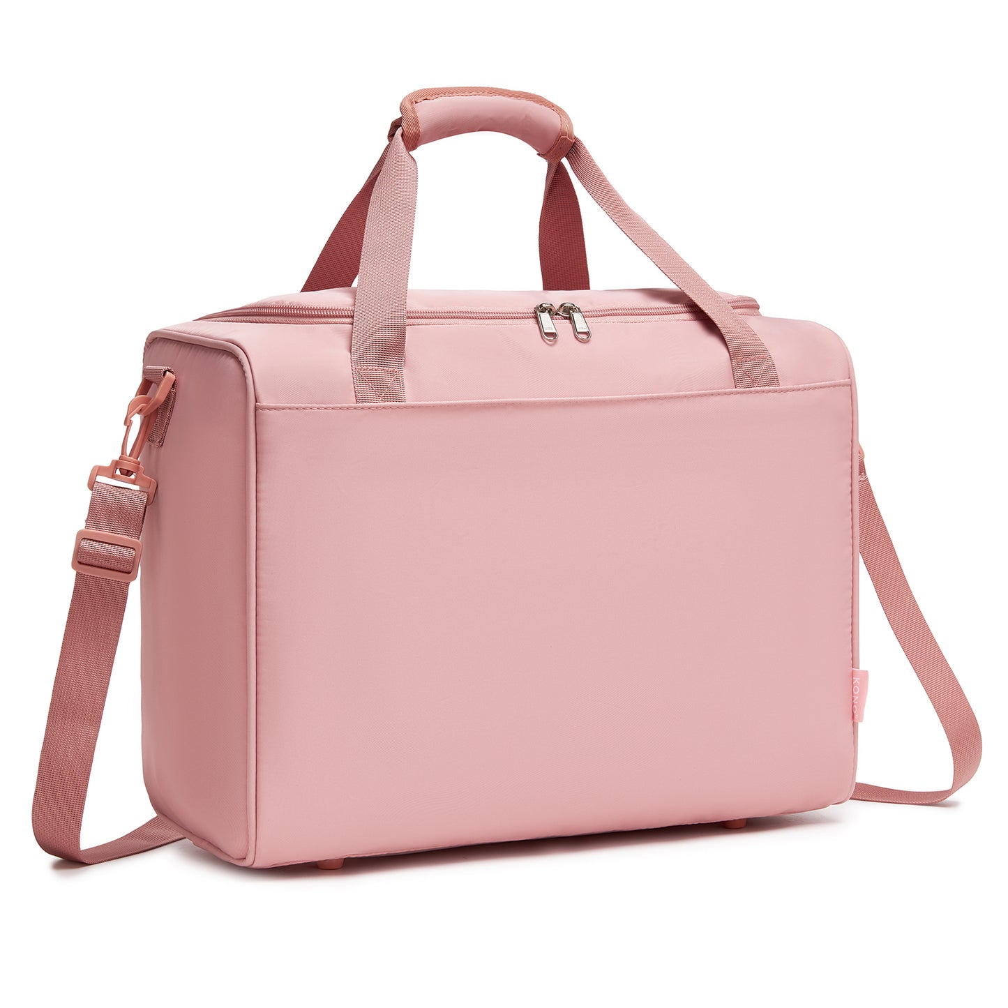 Kono Compact and Lightweight 40×30×20 Personal-Item Travel Bag - U-Zip Wide Opening And Trolley Sleeve (TVK2521) - Nude
