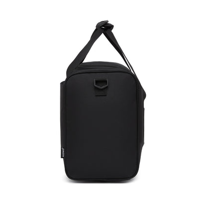 Kono Spacious Airline-Approved Cabin Travel Duffel (40×30×20 cm) - Roomy Weekender with U-Zip Opening (TVK2526) - Black