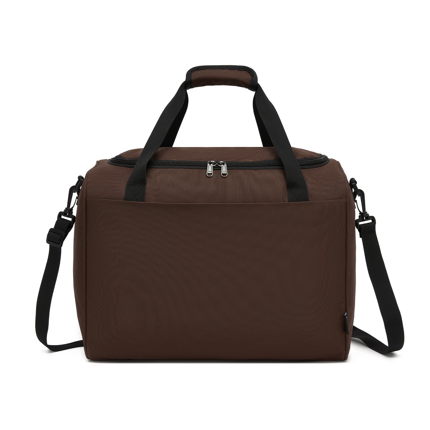 Kono Spacious Airline-Approved Cabin Travel Duffel (40×30×20 cm) - Roomy Weekender with U-Zip Opening (TVK2526) - Brown