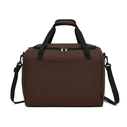 Kono Spacious Airline-Approved Cabin Travel Duffel (40×30×20 cm) - Roomy Weekender with U-Zip Opening (TVK2526) - Brown