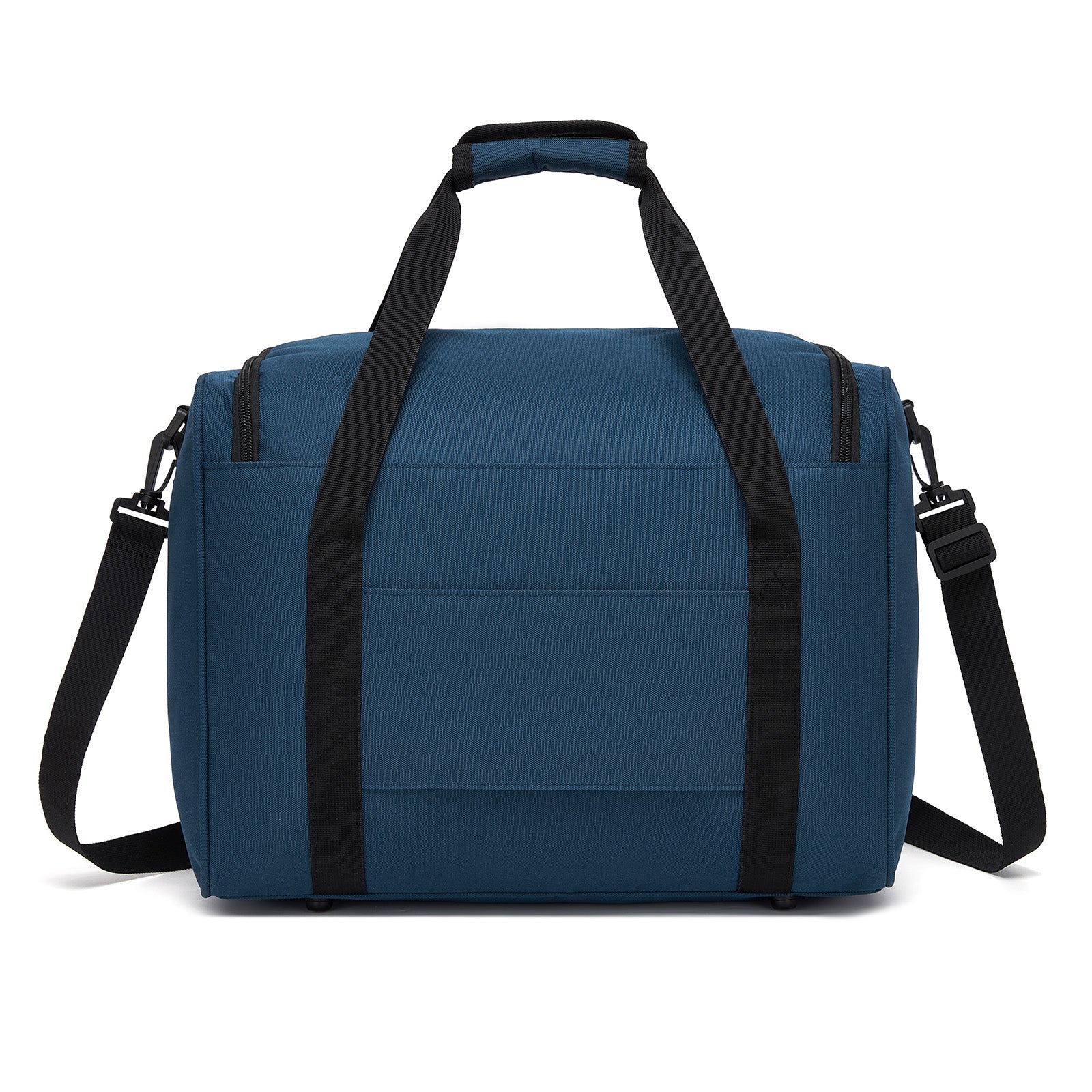 Kono Spacious Airline-Approved Cabin Travel Duffel (40×30×20 cm) - Roomy Weekender with U-Zip Opening (TVK2526) - Navy