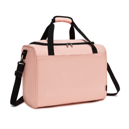 Kono Spacious Airline-Approved Cabin Travel Duffel (40×30×20 cm) - Roomy Weekender with U-Zip Opening (TVK2526) - Pink