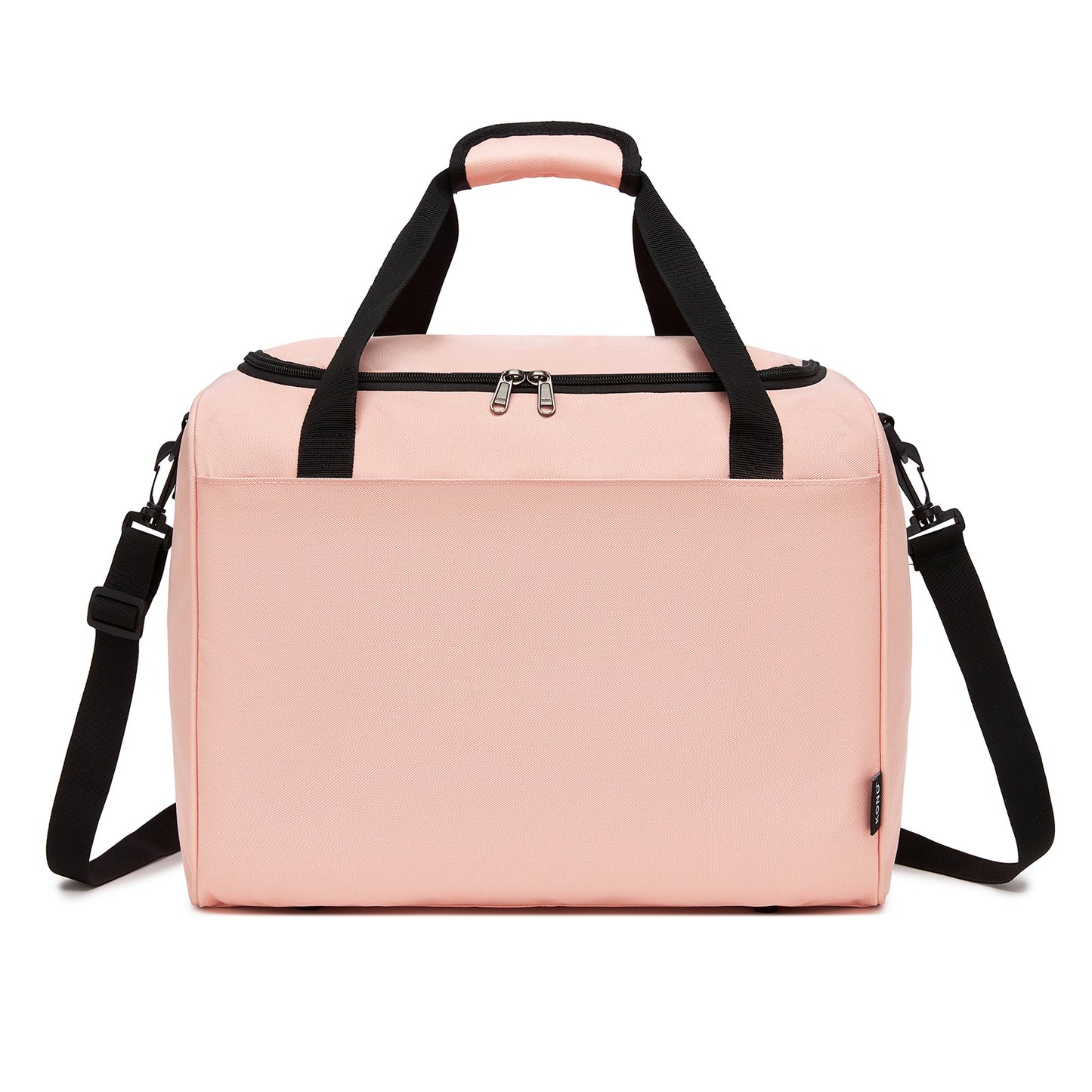 Kono Spacious Airline-Approved Cabin Travel Duffel (40×30×20 cm) - Roomy Weekender with U-Zip Opening (TVK2526) - Pink