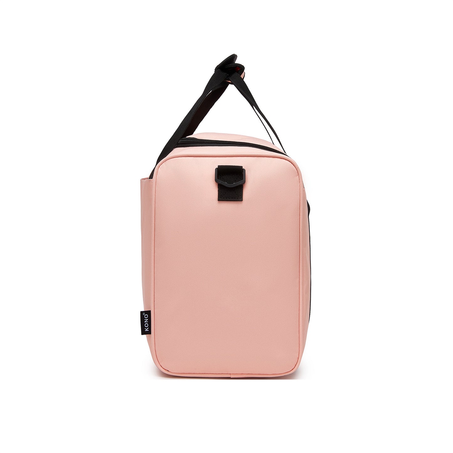 Kono Spacious Airline-Approved Cabin Travel Duffel (40×30×20 cm) - Roomy Weekender with U-Zip Opening (TVK2526) - Pink